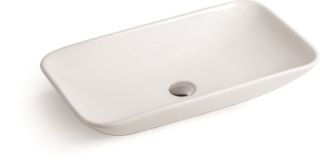 Раковина накладная SantiLine SL-1032 70см белый